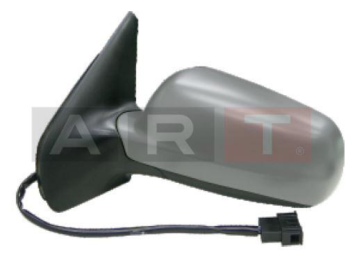DIŞ DİKİZ AYNA VOLKSWAGEN GOLF IV BORA 1997-2003 ELEKTRİKLİ ISITMALI ASTARLI MAVİ CAM BÜYÜK TİP KÖR NOKTALI SOL