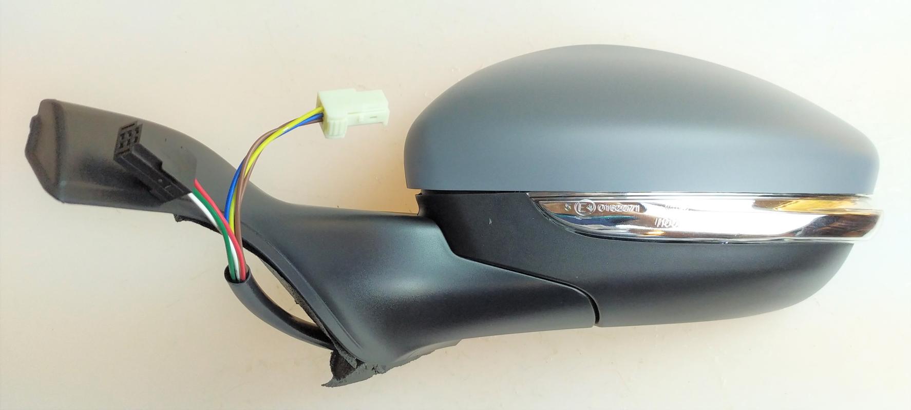 DIŞ DİKİZ AYNA PEUGEOT 208-2008 2012- ELEKTRİKLİ KATLANIR ASTARLI ISITMALI SİNYALLİ KROMLU SOL