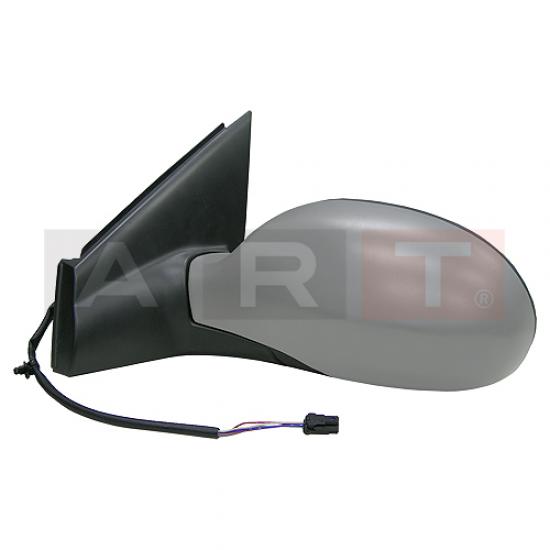 DIŞ DİKİZ AYNA CİTROEN C5 2001-2008 ELEKTRİKLİ ISITMALI ASTARLI MAVİ CAM KÖR NOKTALI SOL
