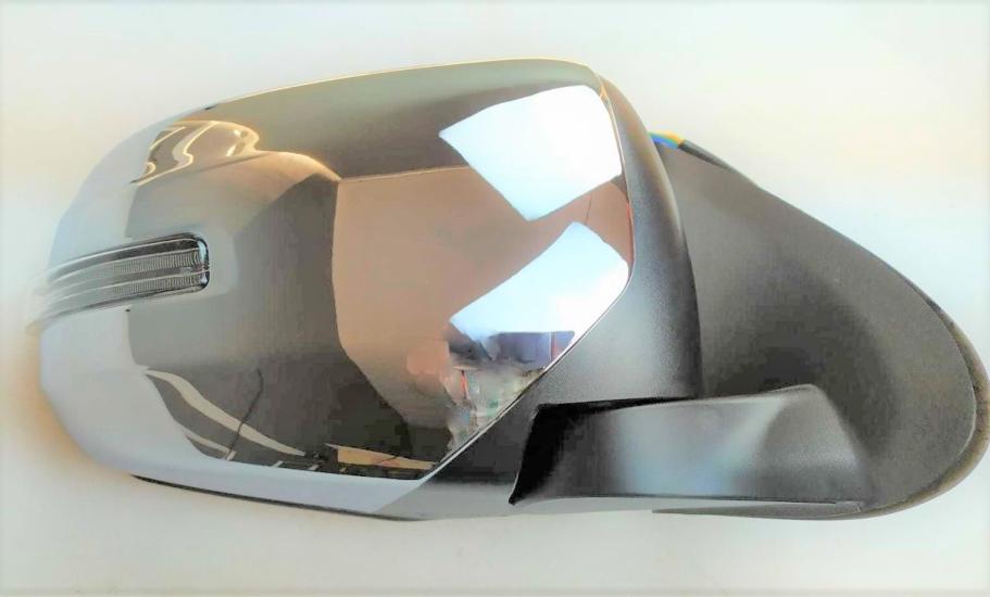 DIŞ DİKİZ AYNA MITSUBISHI L200 PICK-UP 2015-2020 ELEKTRİKLİ KATLANIR SİNYALLİ KROM KAPAK SAĞ