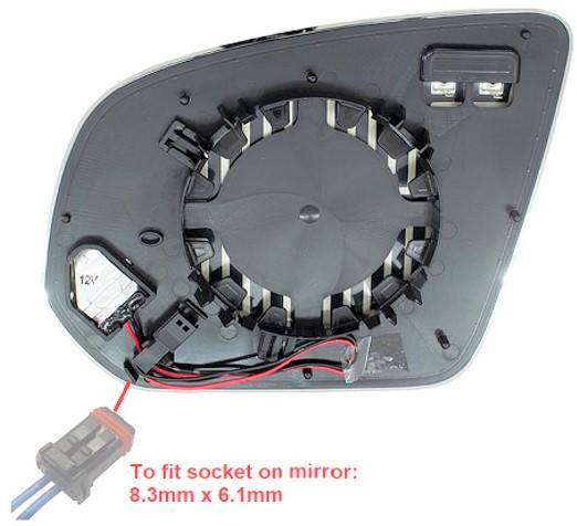 AYNA CAMI MERCEDES G-CLASS W464 2018-ISITMALI ASFERİK BLİS SAĞ