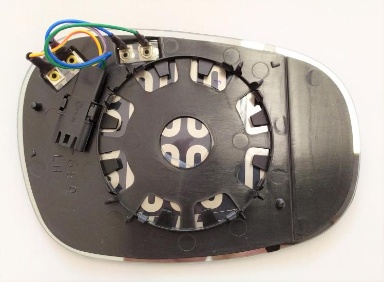 AYNA CAMI BMW 3 SERİSİ E90-1 SERİSİ E87 2008-2012 ISITMALI KÖR NOKTALI MAVİ CAM SOKETLİ TİP 4 PİNSOL