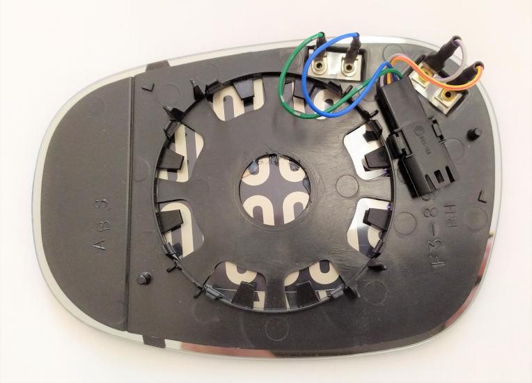 AYNA CAMI BMW 3 SERİSİ E90-1 SERİSİ E87 2008-2012 ISITMALI KÖR NOKTALI MAVİ CAM SOKETLİ TİP 4 PİN SAĞ